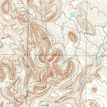 United States Geological Survey Hovey SW, TX (1980, 24000-Scale) digital map