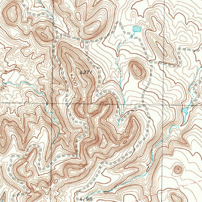 United States Geological Survey Hovey SW, TX (1980, 24000-Scale) digital map