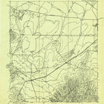 United States Geological Survey Hovey, TX (1929, 125000-Scale) digital map