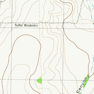 United States Geological Survey Hovey, TX (1980, 24000-Scale) digital map
