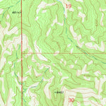 United States Geological Survey Howard Canyon, CO (1968, 24000-Scale) digital map