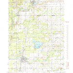United States Geological Survey Howard City, MI (1985, 24000-Scale) digital map
