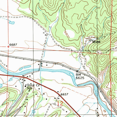 United States Geological Survey Howard, CO (1981, 24000-Scale) digital map