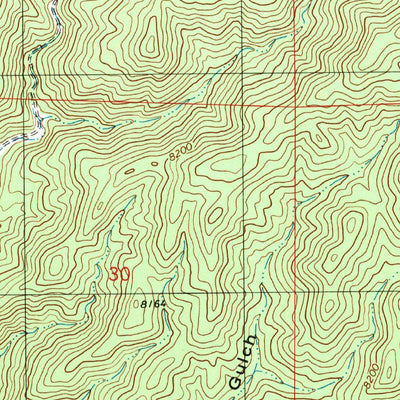 United States Geological Survey Howard, CO (1981, 24000-Scale) digital map