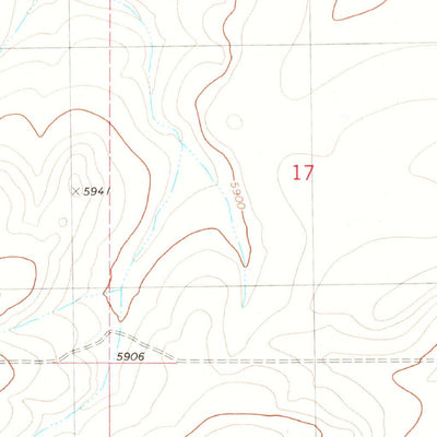 United States Geological Survey Howard Hill, AZ (1979, 24000-Scale) digital map