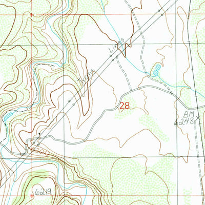 United States Geological Survey Howard Mesa, AZ (1989, 24000-Scale) digital map