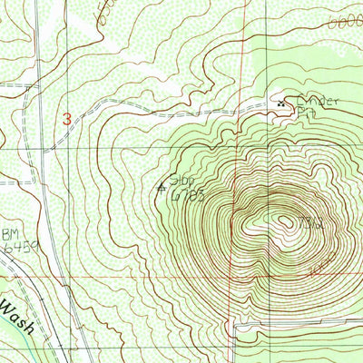 United States Geological Survey Howard Mesa, AZ (1989, 24000-Scale) digital map
