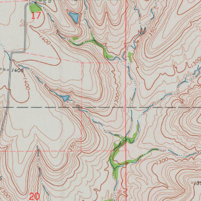 United States Geological Survey Howard NW, KS (1964, 24000-Scale) digital map