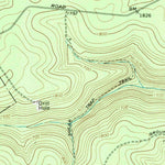 United States Geological Survey Howard NW, PA (1967, 24000-Scale) digital map