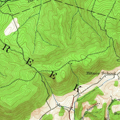 United States Geological Survey Howard, PA (1921, 62500-Scale) digital map