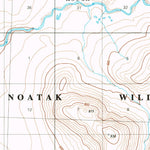 United States Geological Survey Howard Pass A-2, AK (1984, 63360-Scale) digital map