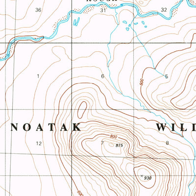 United States Geological Survey Howard Pass A-2, AK (1984, 63360-Scale) digital map