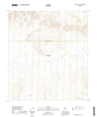 United States Geological Survey Howard Pass A-3 NE, AK (2020, 25000-Scale) digital map