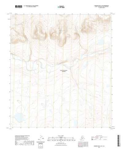 United States Geological Survey Howard Pass A-3 SE, AK (2021, 25000-Scale) digital map