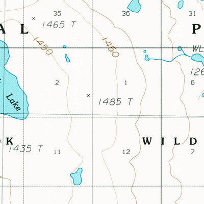 United States Geological Survey Howard Pass A-4, AK (1990, 63360-Scale) digital map
