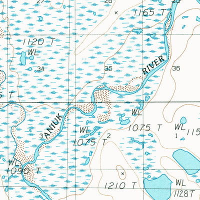 United States Geological Survey Howard Pass A-4, AK (1990, 63360-Scale) digital map
