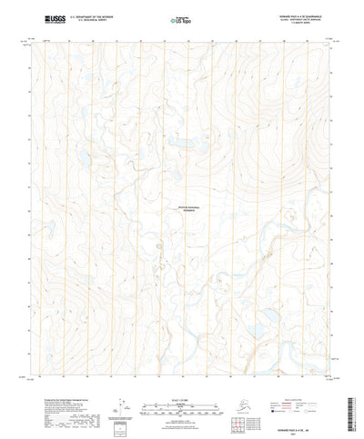 United States Geological Survey Howard Pass A-4 SE, AK (2021, 25000-Scale) digital map