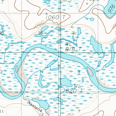 United States Geological Survey Howard Pass A-5, AK (1990, 63360-Scale) digital map