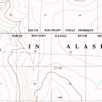 United States Geological Survey Howard Pass B-1, AK (1984, 63360-Scale) digital map