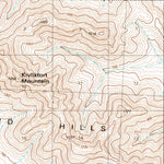 United States Geological Survey Howard Pass B-1, AK (1984, 63360-Scale) digital map