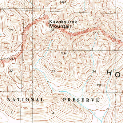 United States Geological Survey Howard Pass B-2, AK (1984, 63360-Scale) digital map