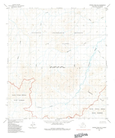 United States Geological Survey Howard Pass B-3, AK (1984, 63360-Scale) digital map