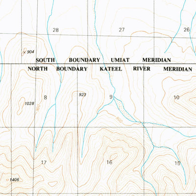 United States Geological Survey Howard Pass B-3, AK (1984, 63360-Scale) digital map