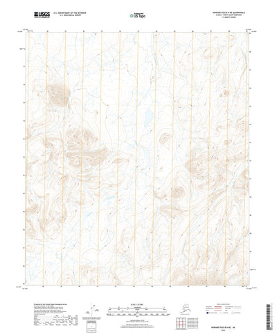 United States Geological Survey Howard Pass B-4 NE, AK (2020, 25000-Scale) digital map