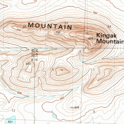 United States Geological Survey Howard Pass C-1, AK (1984, 63360-Scale) digital map