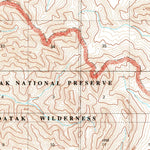 United States Geological Survey Howard Pass C-5, AK (1984, 63360-Scale) digital map