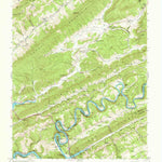 United States Geological Survey Howard Quarter, TN (1942, 24000-Scale) digital map