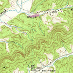 United States Geological Survey Howard Quarter, TN (1942, 24000-Scale) digital map