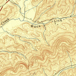 United States Geological Survey Howard Quarter, TN (1943, 24000-Scale) digital map