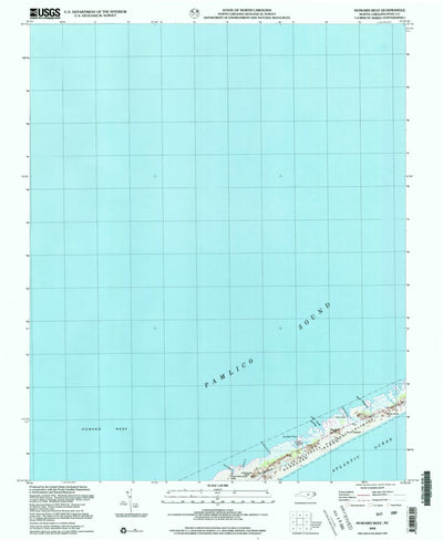 United States Geological Survey Howard Reef, NC (2002, 24000-Scale) digital map