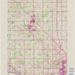 United States Geological Survey Howards Grove, WI (1954, 24000-Scale) digital map