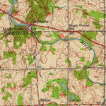 United States Geological Survey Howards Grove, WI (1954, 62500-Scale) digital map