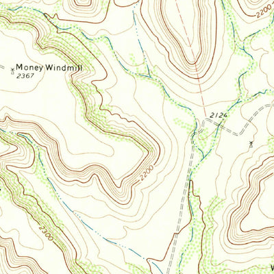 United States Geological Survey Howards Well, TX (1970, 24000-Scale) digital map