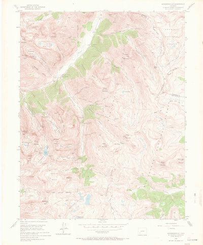 United States Geological Survey Howardsville, CO (1955, 24000-Scale) digital map