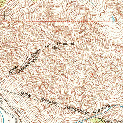United States Geological Survey Howardsville, CO (2001, 24000-Scale) digital map