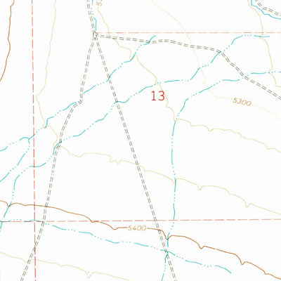 United States Geological Survey Howe NW, ID (1969, 24000-Scale) digital map