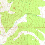 United States Geological Survey Howe Peak, ID (1972, 24000-Scale) digital map