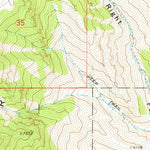 United States Geological Survey Howe Peak, ID (1972, 24000-Scale) digital map