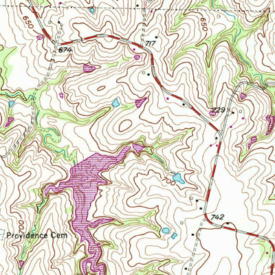 United States Geological Survey Howe, TX (1958, 24000-Scale) digital map