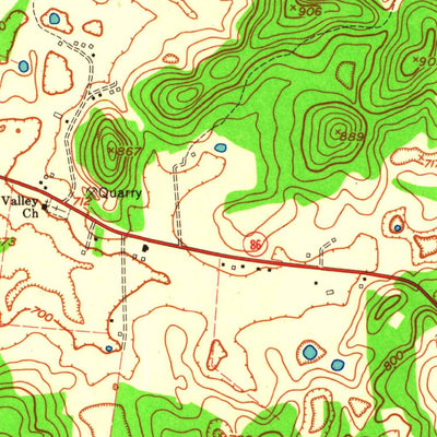 United States Geological Survey Howe Valley, KY (1960, 24000-Scale) digital map