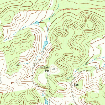 United States Geological Survey Howell Mountain, TX (1967, 24000-Scale) digital map