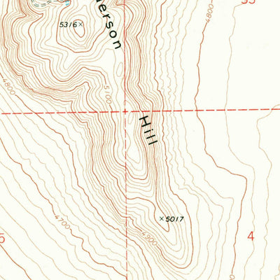 United States Geological Survey Howell, UT (1968, 24000-Scale) digital map