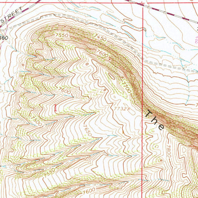 United States Geological Survey Howell, WY (1963, 24000-Scale) digital map