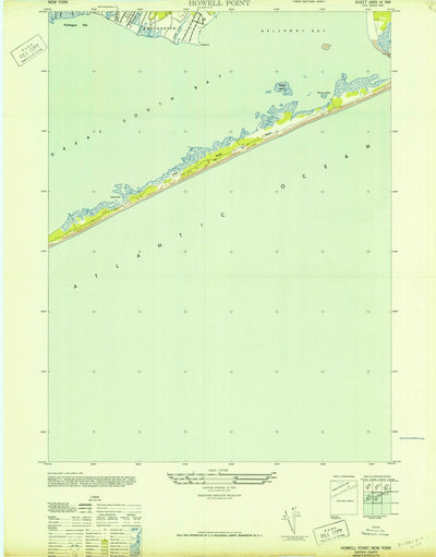 United States Geological Survey Howells Point, NY (1947, 24000-Scale) digital map