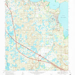 United States Geological Survey Howey In The Hills, FL (1969, 24000-Scale) digital map