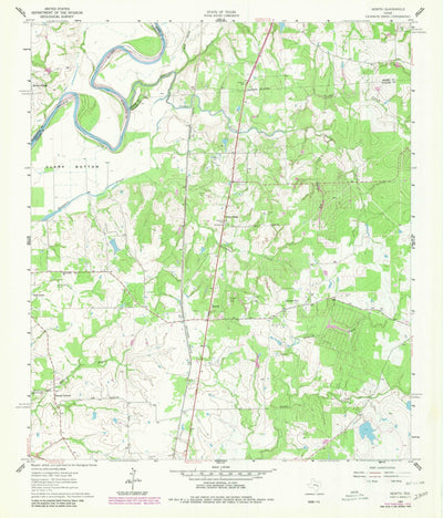 United States Geological Survey Howth, TX (1961, 24000-Scale) digital map